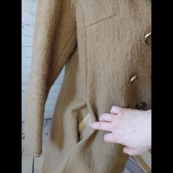 Vintage Lodenfrey Topcoat Peacoat 1970s Wool Coat - Picture 6 of 16